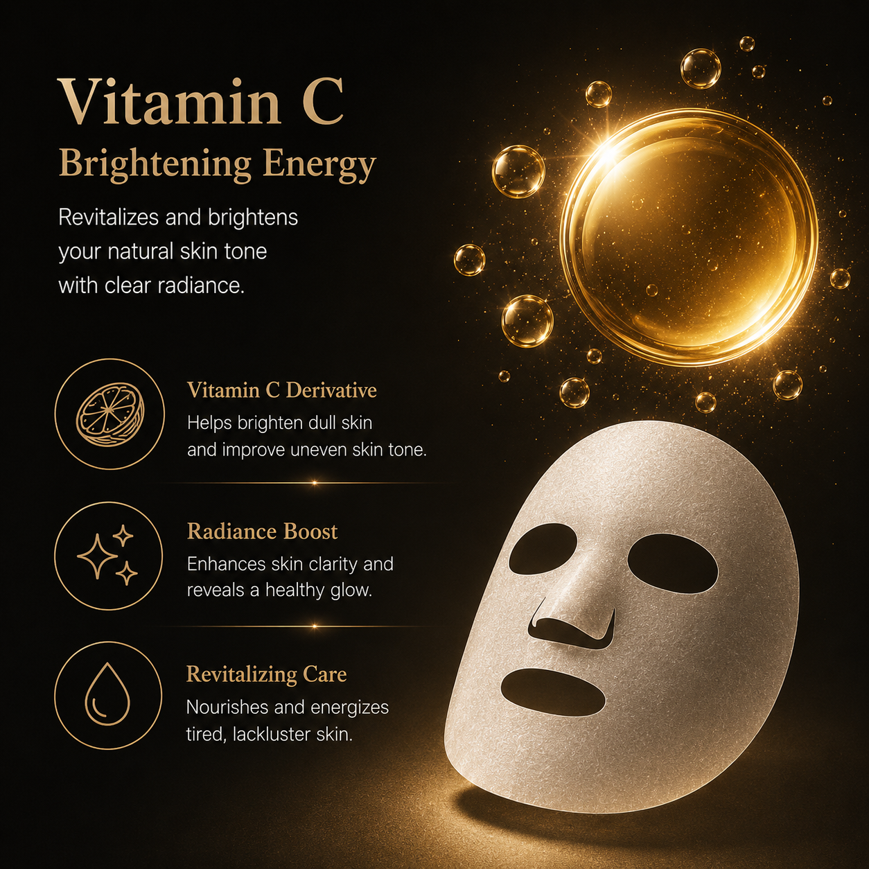 Hyperpure Vitamin C Mask Set (5 Sheets)