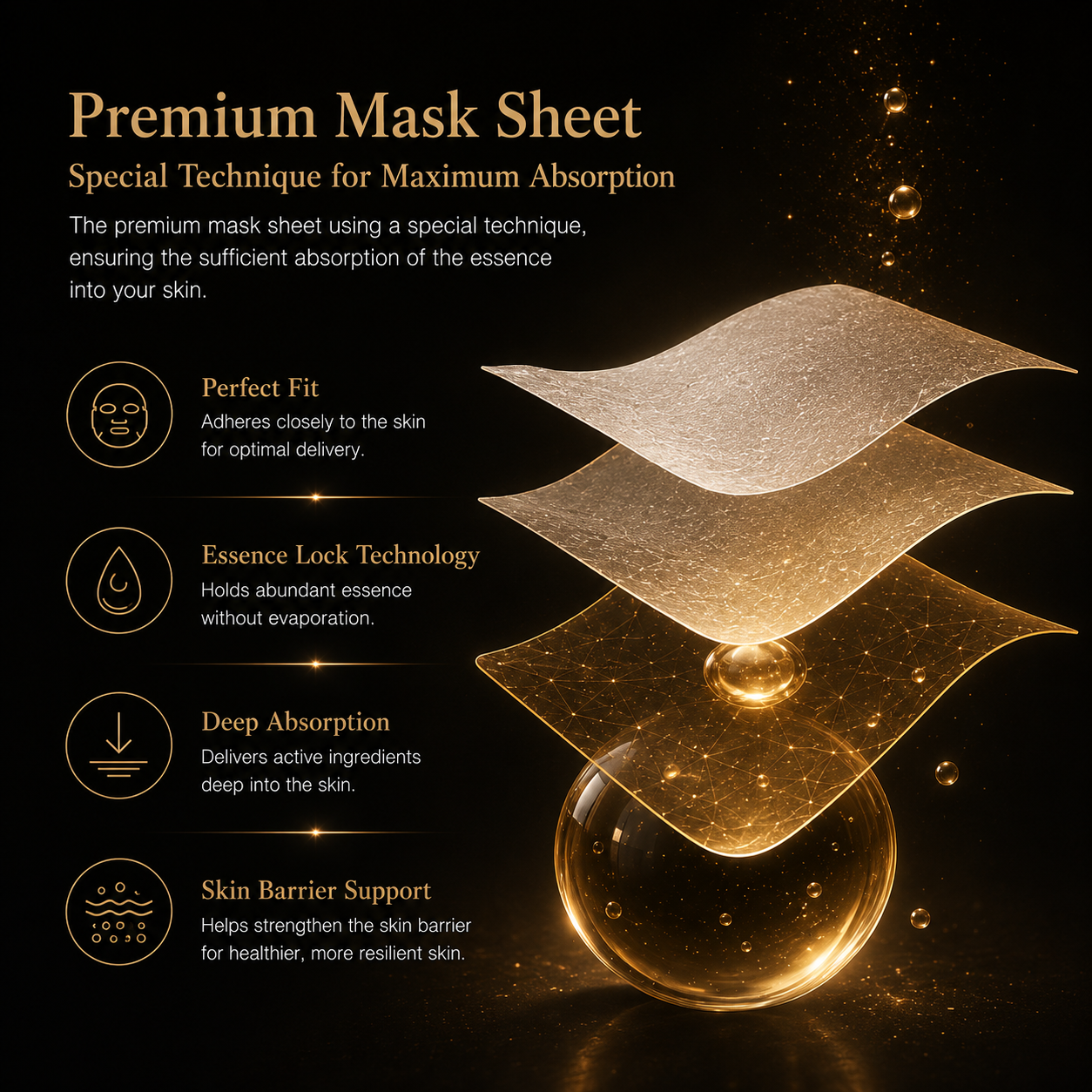 Hyperpure Vitamin C Mask Set (5 Sheets)